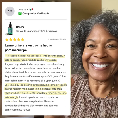 VitalDetox™ - Extracto de Guanábana 100% Natural